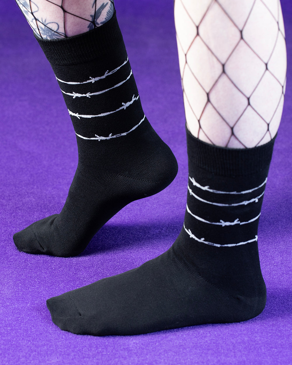Crew Socks | SV Barbed Wire