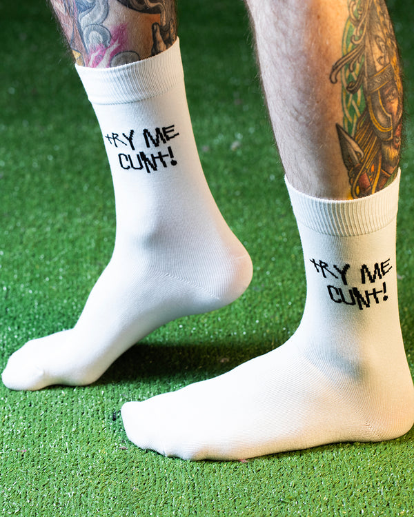 HL TRY ME CREW SOCKS