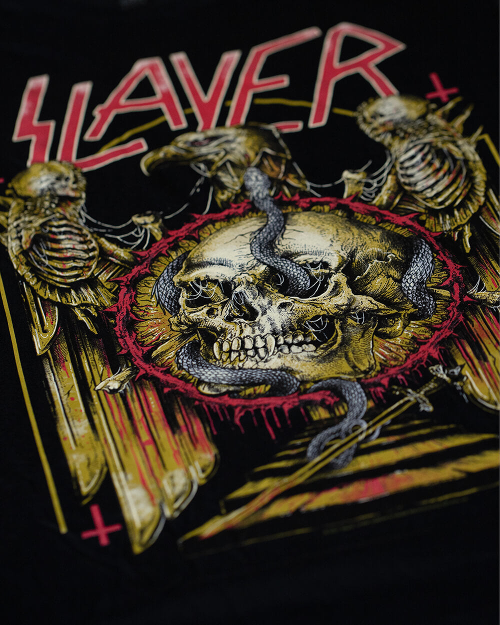 Slayer Eagle & Serpent T-Shirt (Licensed Merch)