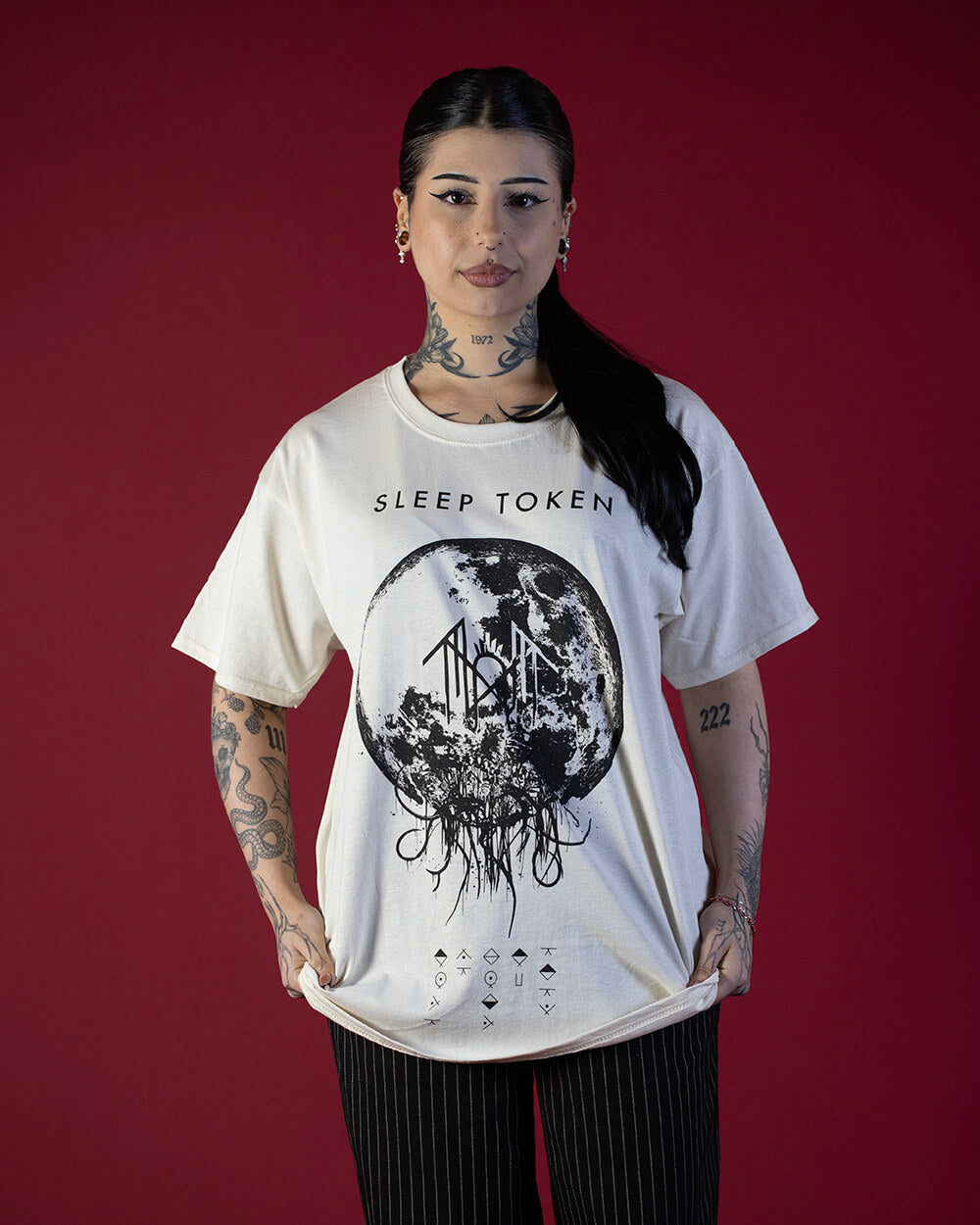 T-Shirt - Sleep Token Take Me Back To Eden White
