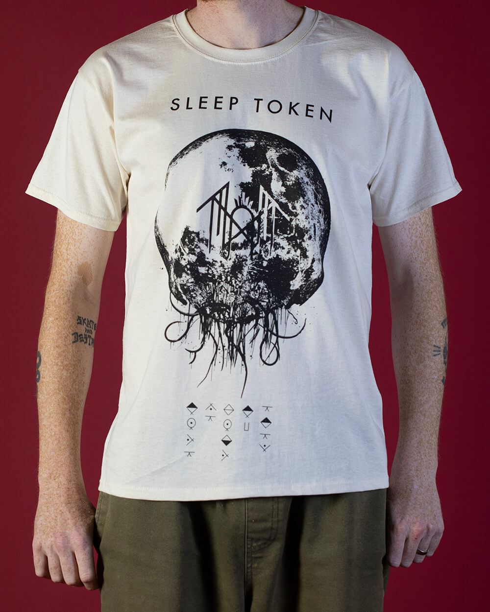 T-Shirt - Sleep Token Take Me Back To Eden White
