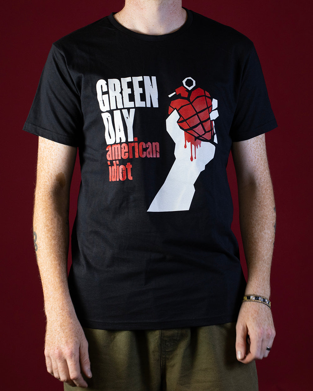 T-Shirt - Green Day American Idiot Black