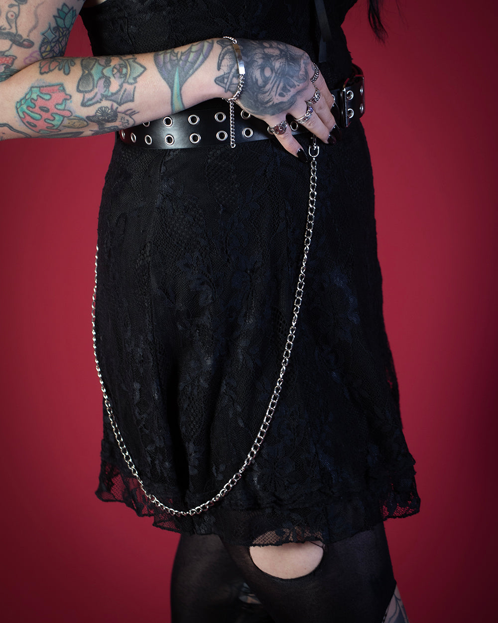 OYT Silver Wallet Chain