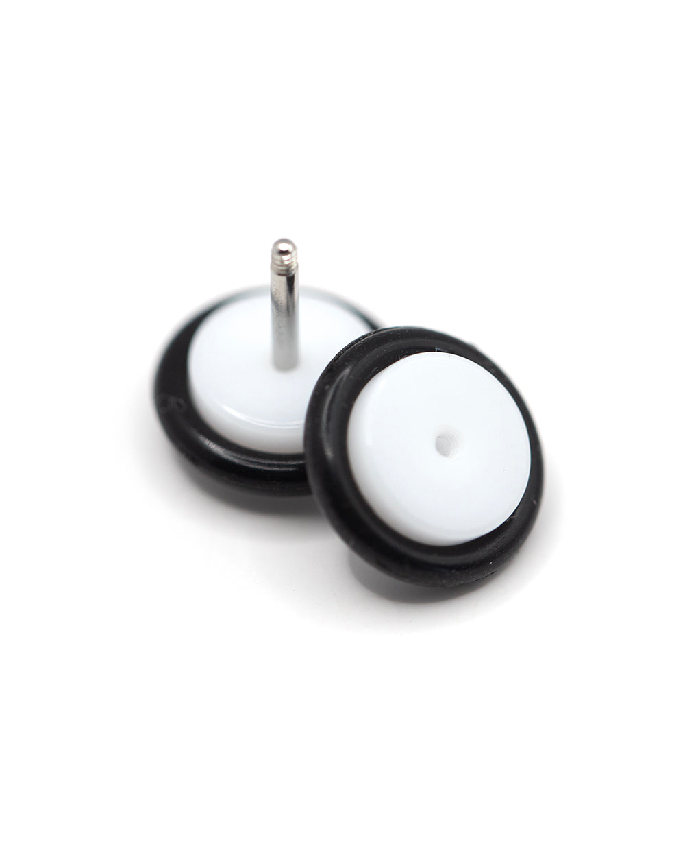 White Acrylic Fake Plug
