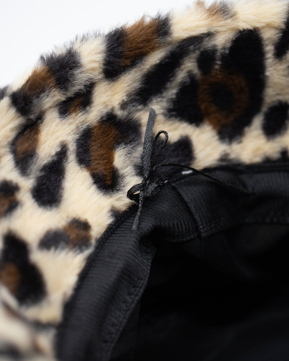 Sweet Vengeance Fluffy Leopard Bucket Hat
