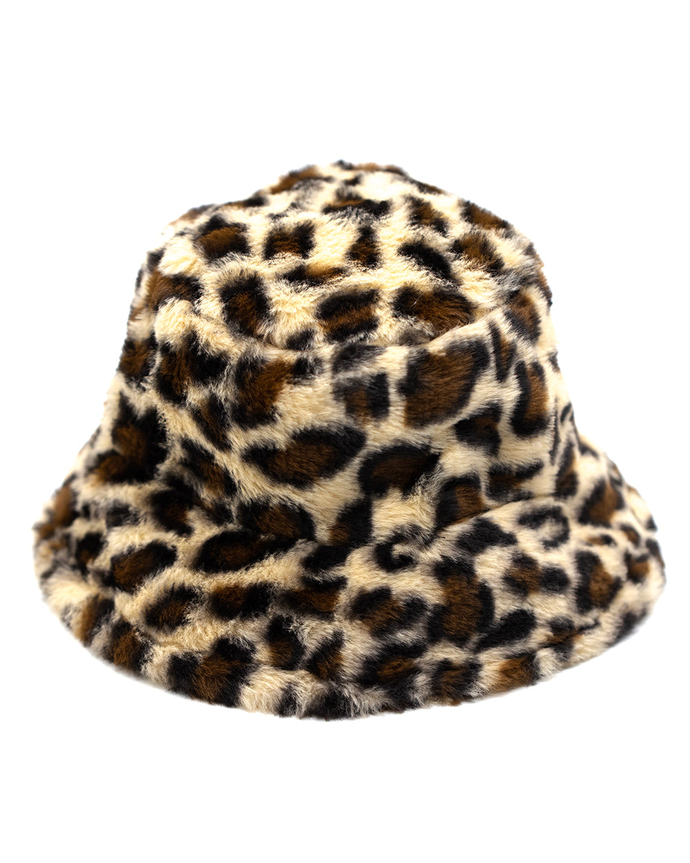 Sweet Vengeance Fluffy Leopard Bucket Hat