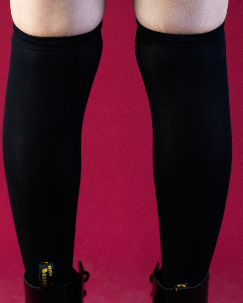 Bow Stockings Over The Knee