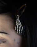 Sweet Vegeance Skeletal Hands Hair Clip