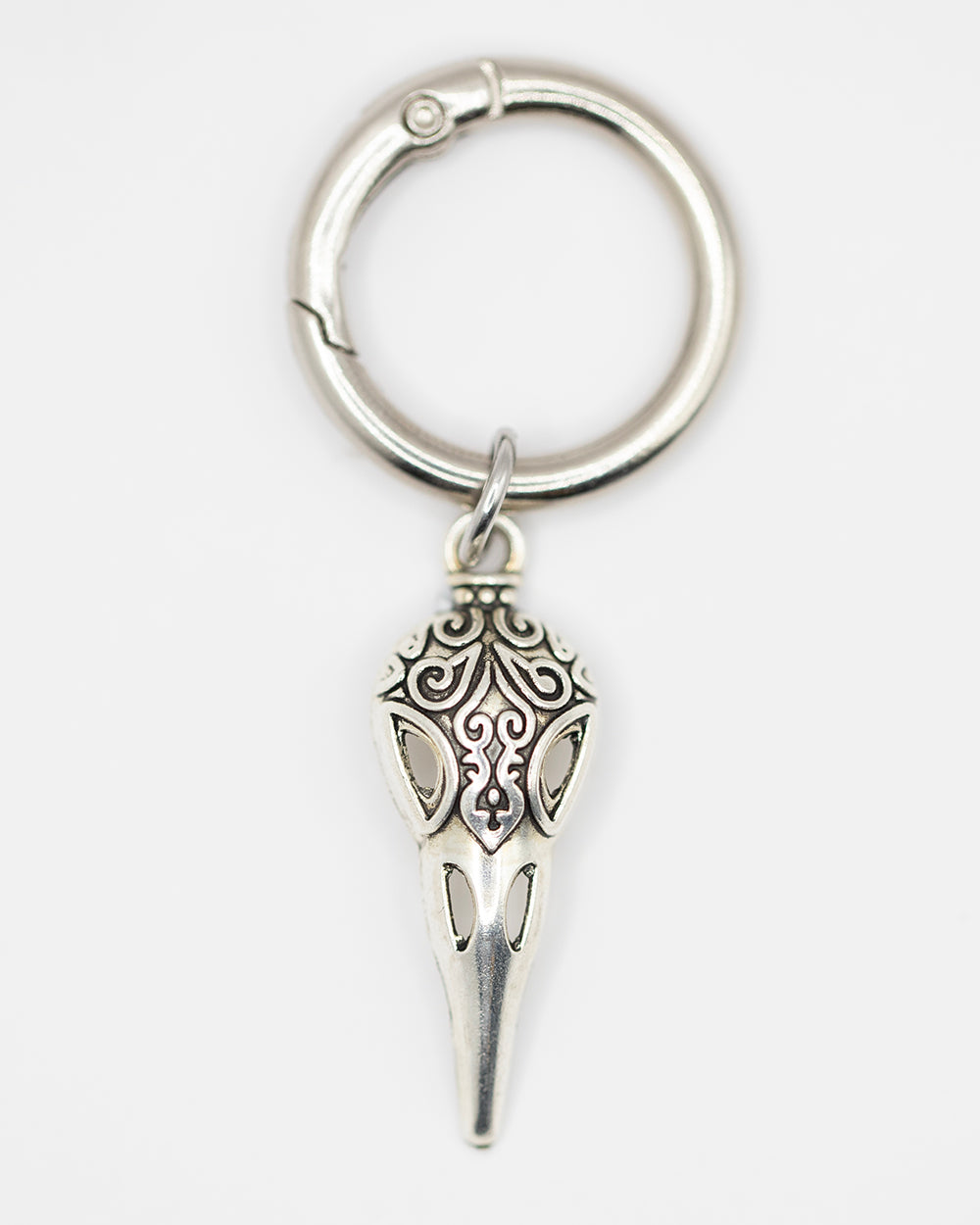 Sweet Vengeance Raven Skull Boot Charm