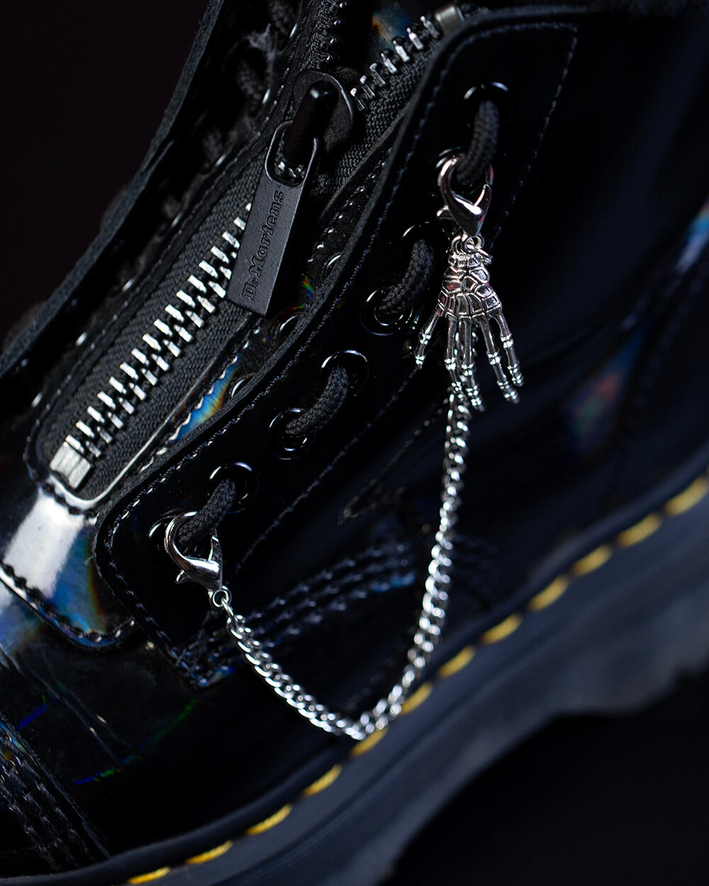 Sweet Vengeance Skeleton Hand Chain