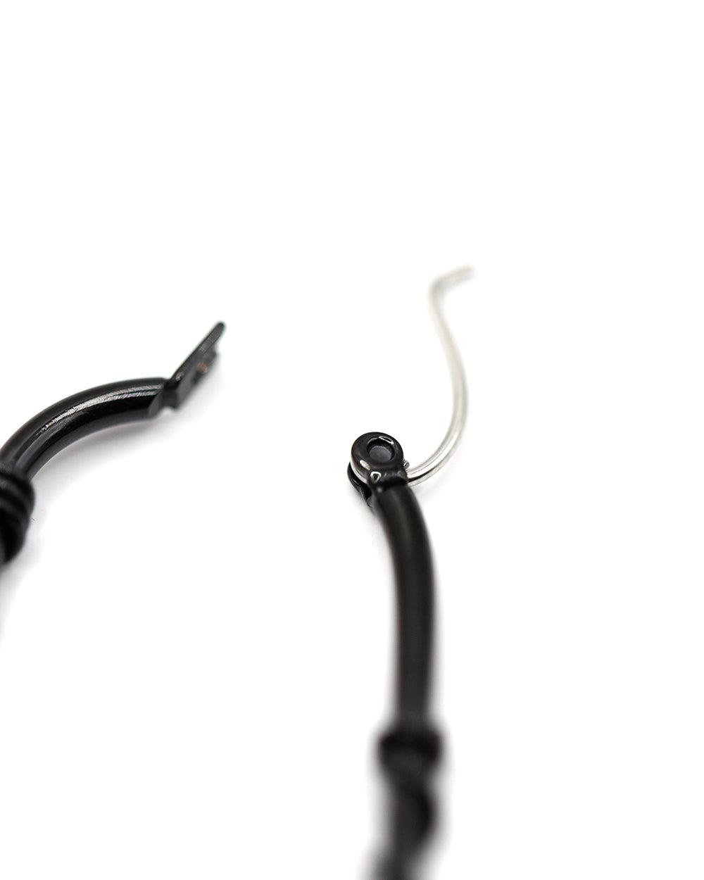 Twisted Wire Heart Earrings