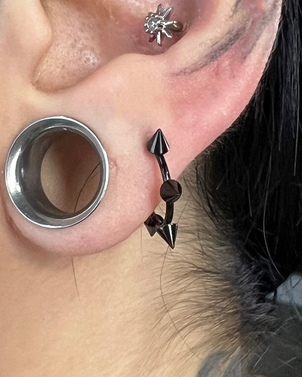 Multi Spike Earring Studs