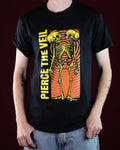 Pierce The Veil Wavy Skeleton T-Shirt (Licensed Merchandise)