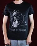 AC/DC Back In Black Bell Black T-Shirt (Licensed Merchandise)