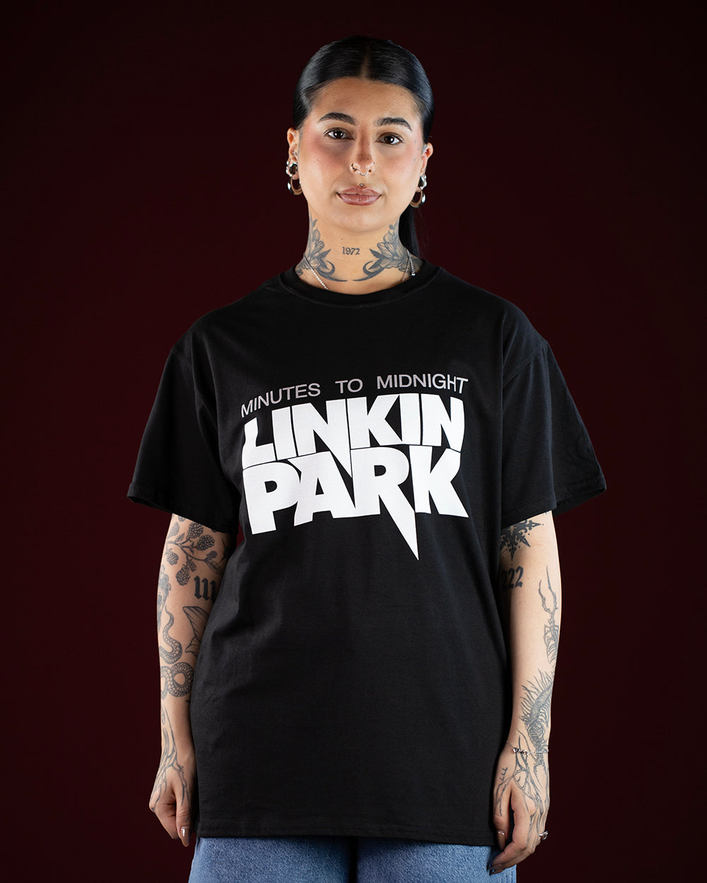 Linkin Park Minutes to Midnight Black T-Shirt (Licensed Merchandise)