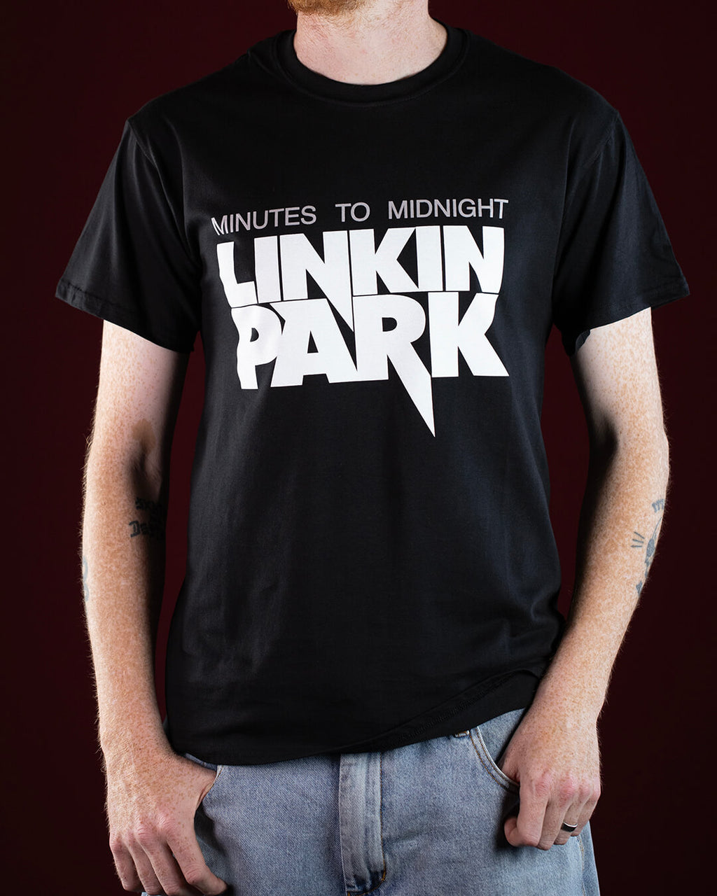 Linkin Park Minutes to Midnight Black T-Shirt (Licensed Merchandise)