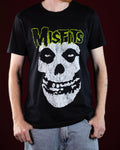 Misfits Classic Vintage Black T-Shirt (Licensed Merchandise)