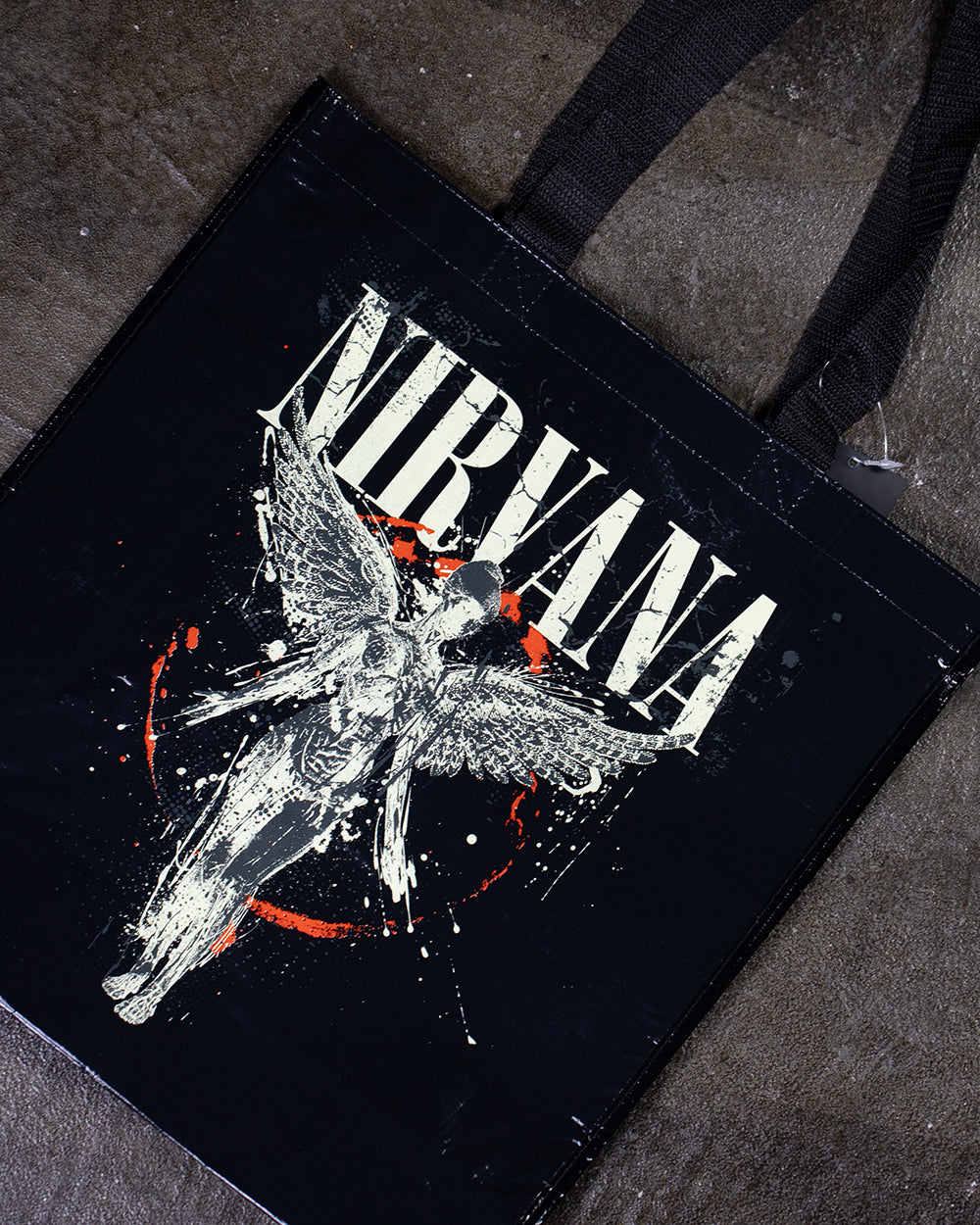Nirvana In Utero Black Tote Bag (Licensed Merchandise)