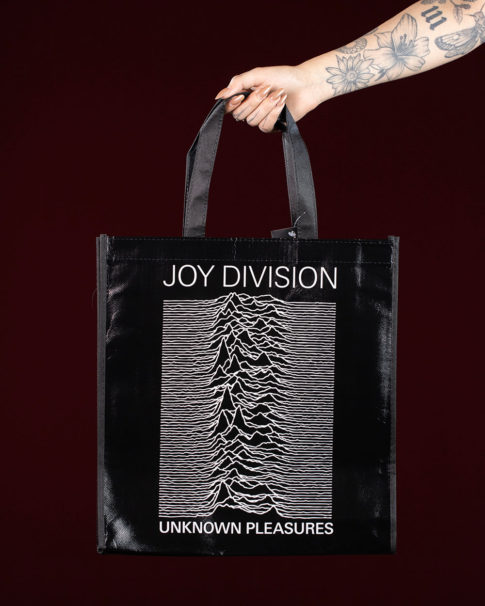 Joy Division Black Tote Bag (Licensed Merchandise)