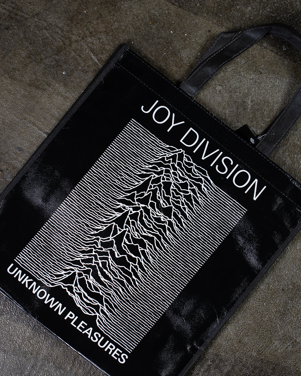 Joy Division Black Tote Bag (Licensed Merchandise)