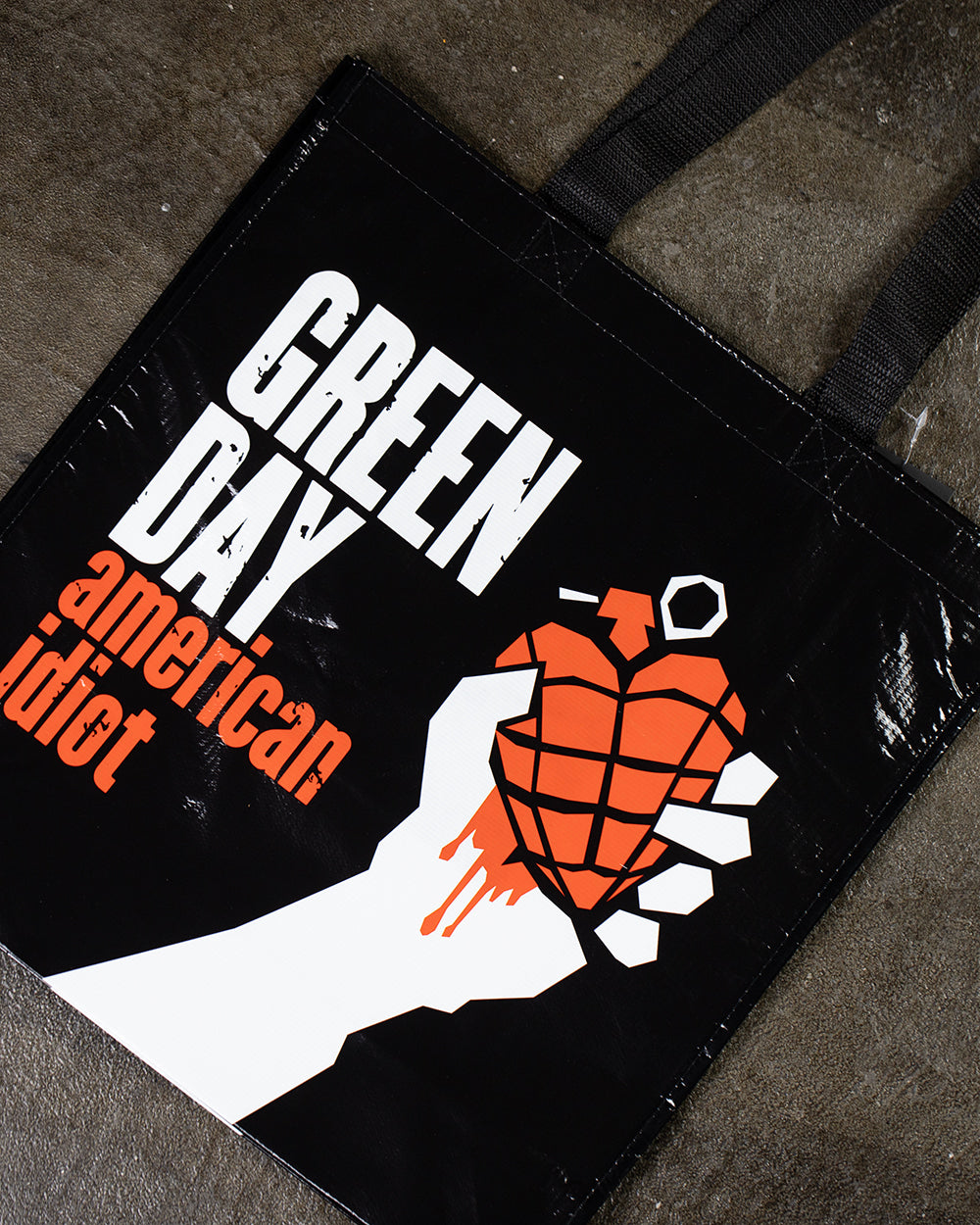 Green Day Black Tote Bag (Licensed Merchandise)