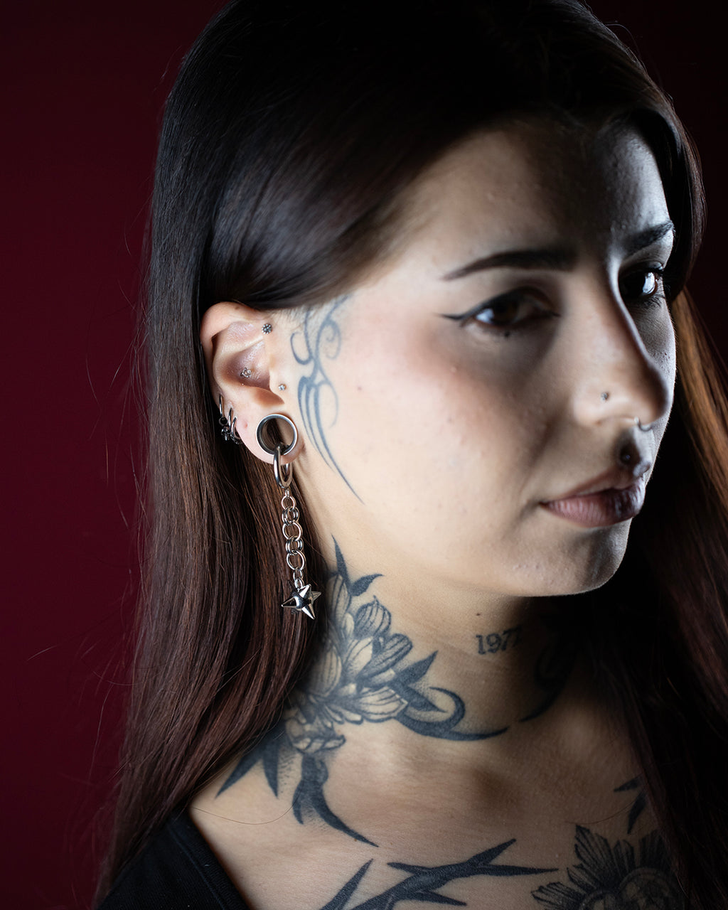 Chain Flail Earrings