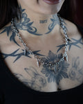 Simply Spiked Necklace Chain