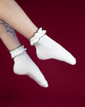 Sweet Vengeance Frill Ankle Socks