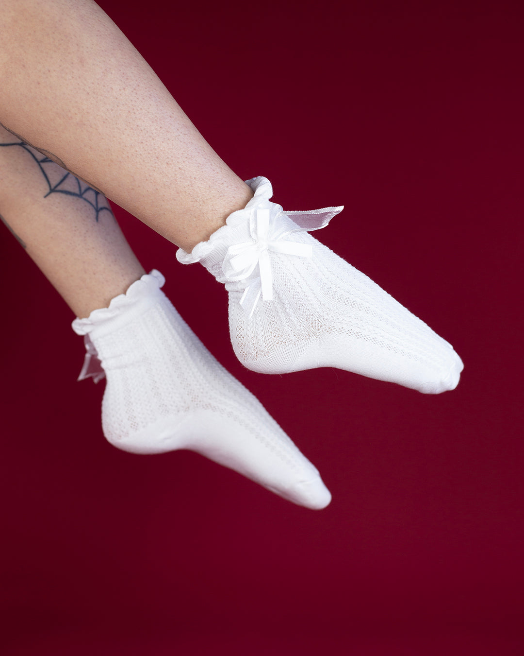 Sweet Vengeance Bow Socks