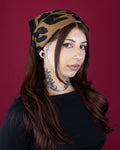 Sweet Vengeance Brown Leopard Multi-Use Scarf/Wrap
