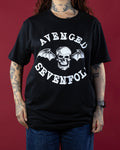 Avenged Sevenfold Classic Deathbat T-Shirt Black (Licensed Merch)