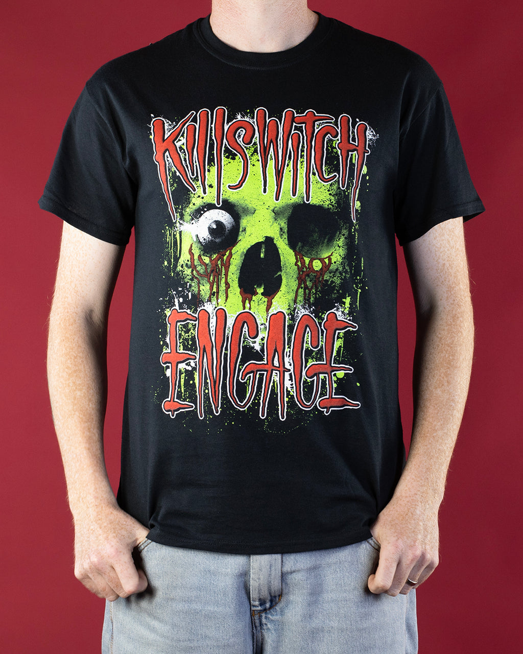 Killswitch Engage Skullyton T-Shirt Black (Licensed Merch)
