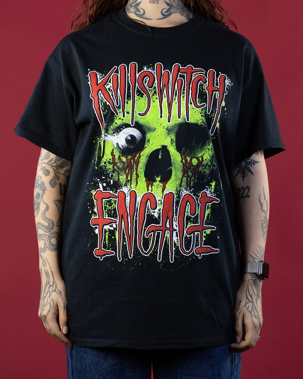 Killswitch Engage Skullyton T-Shirt Black (Licensed Merch)