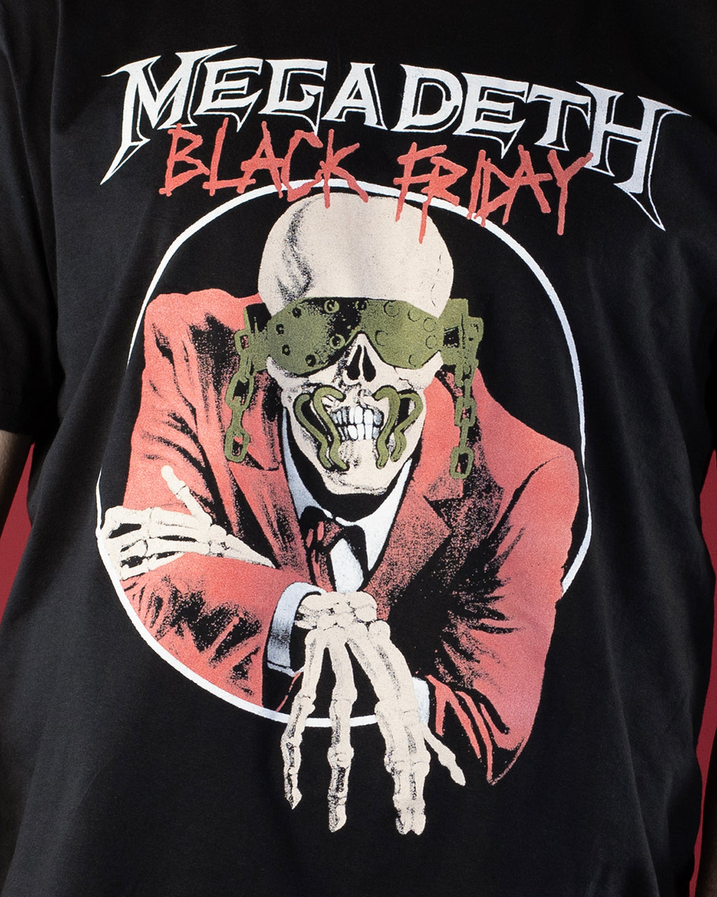 Megadeth Black Friday T-Shirt Black (Licensed Merch)