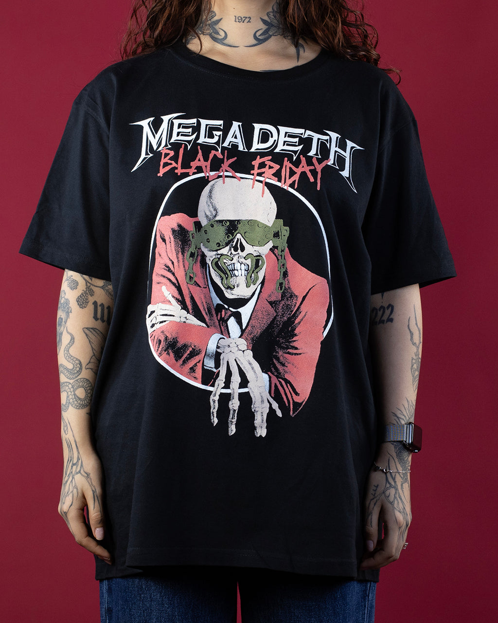 Megadeth Black Friday T-Shirt Black (Licensed Merch)