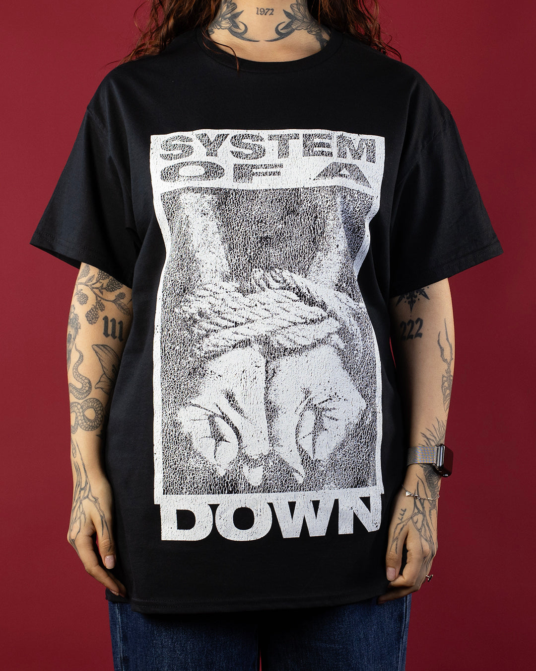 System Of A Down Ensnared T-Shirt Black (Licensed Merch)