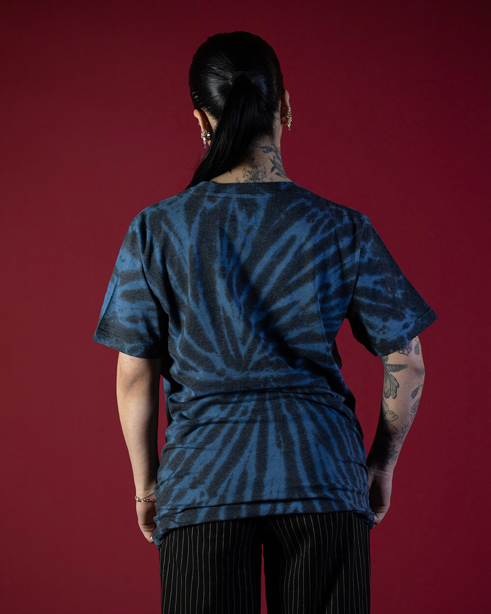 AC/DC Tie Dye Logo T-Shirt (Licensed Merch)