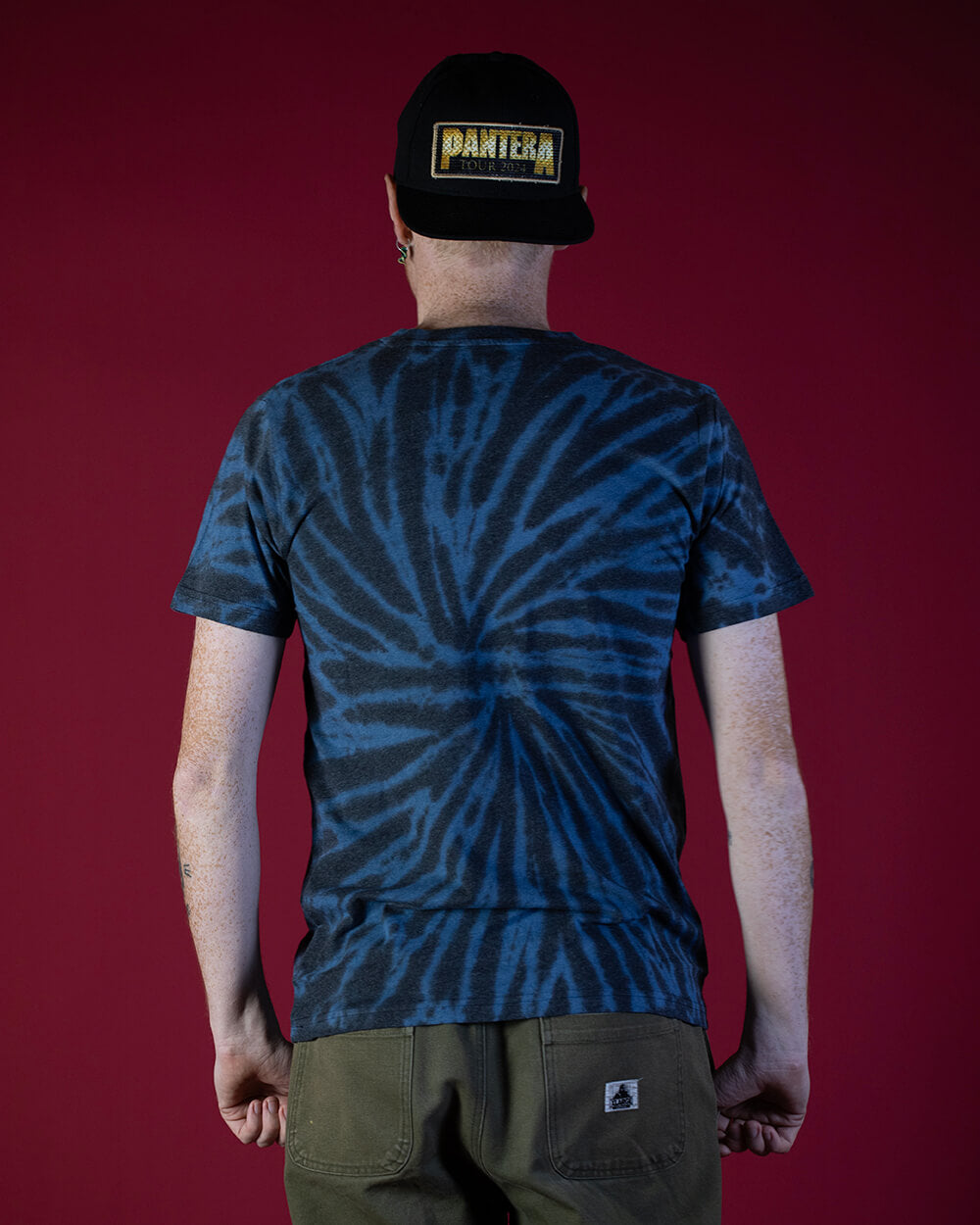 AC/DC Tie Dye Logo T-Shirt (Licensed Merch)
