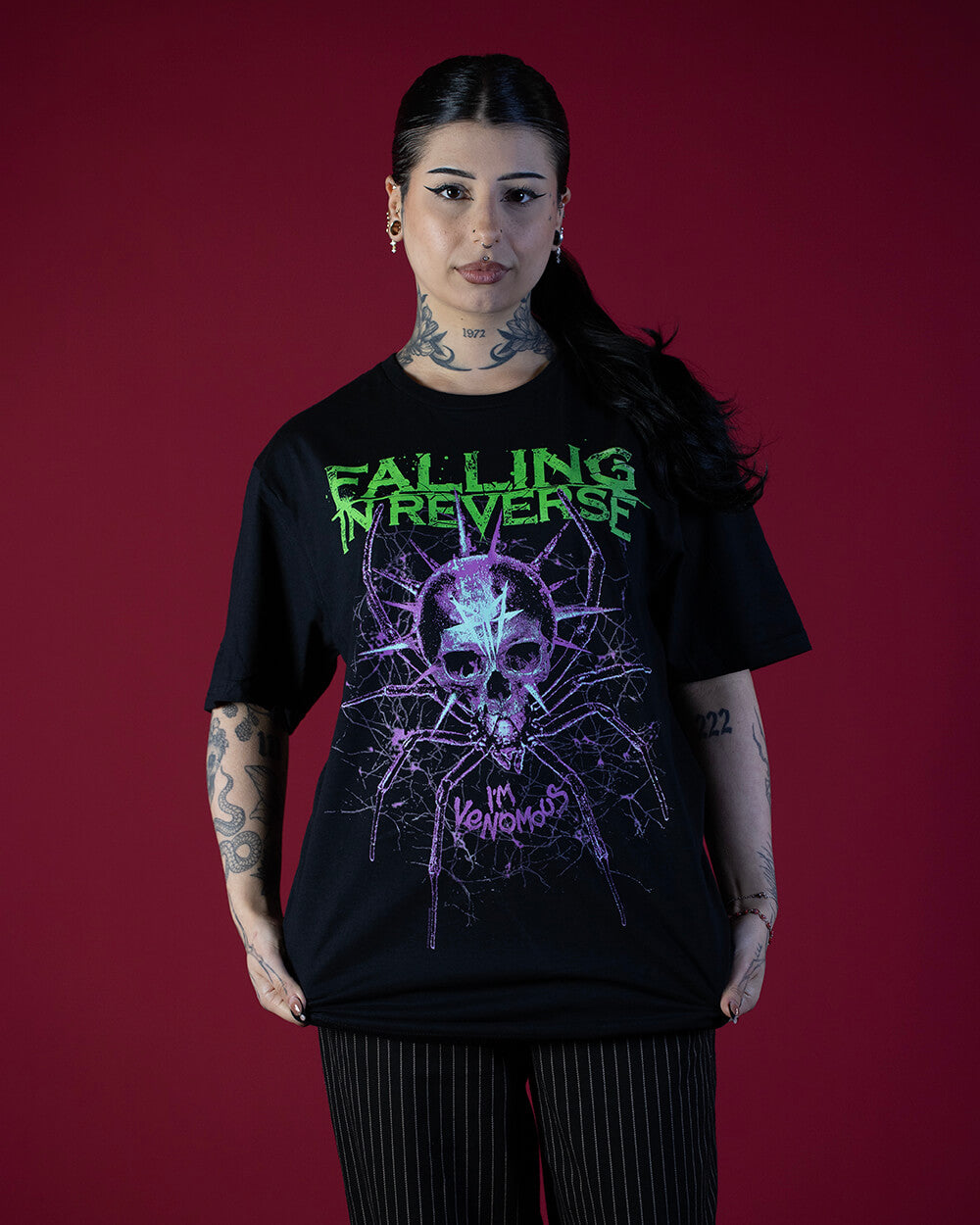 Falling in Reverse Spider T-Shirt (Licensed Merch)