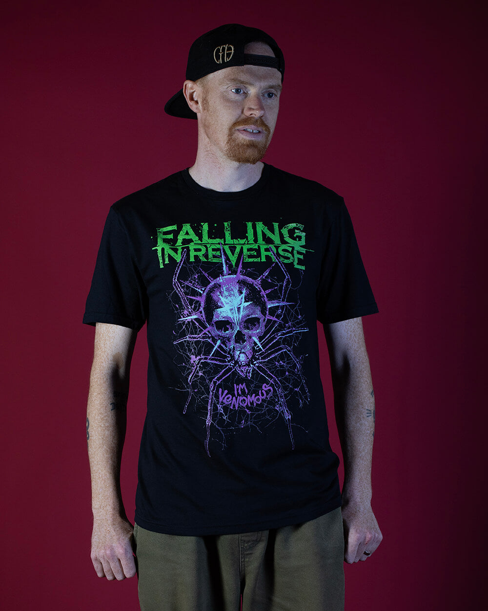 Falling in Reverse Spider T-Shirt (Licensed Merch)