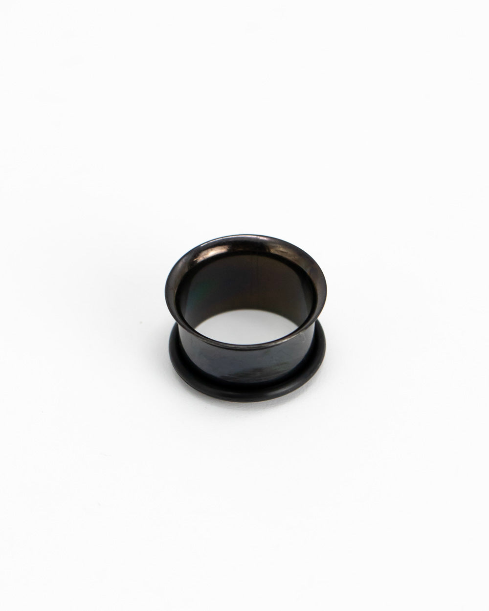 Black Steel Single Flared Eyelet