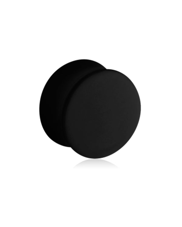 Plug – Double Flared Acrylic Black (4 mm)