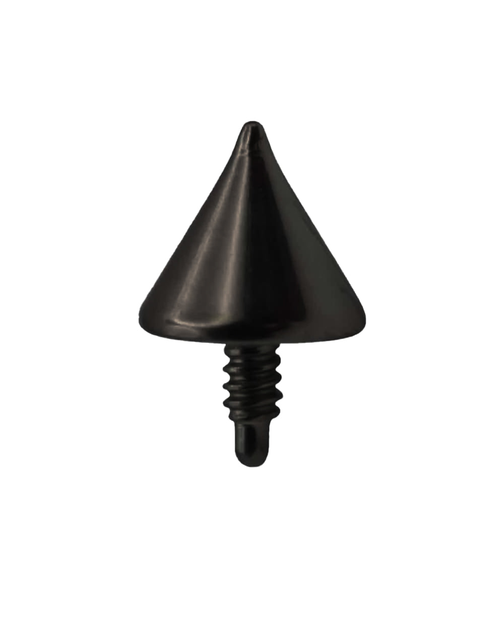 Black pvd Titanium Internal Thread Spike