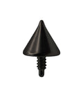 Black pvd Titanium Internal Thread Spike
