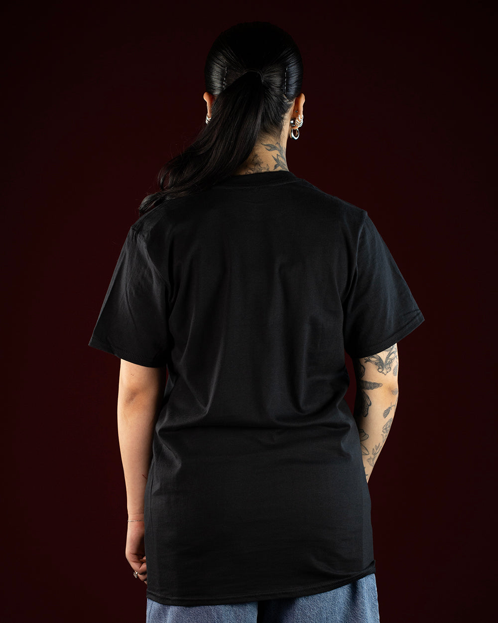 Garbage Photo Segments Black T-Shirt (Licensed Merchandise)
