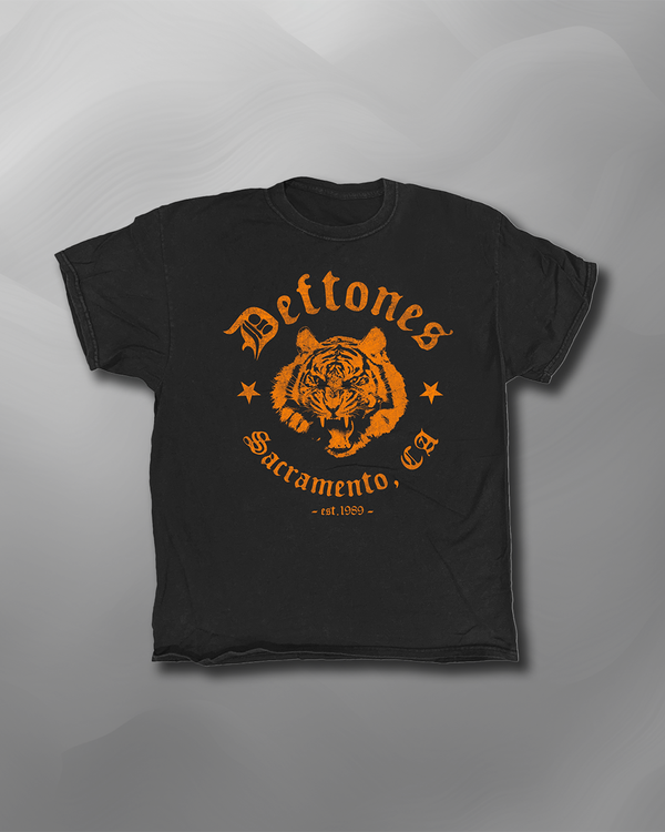 Deftones - Tiger Vintage Wash T-Shirt
