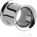 Silver Steel Double Flared Tunnel