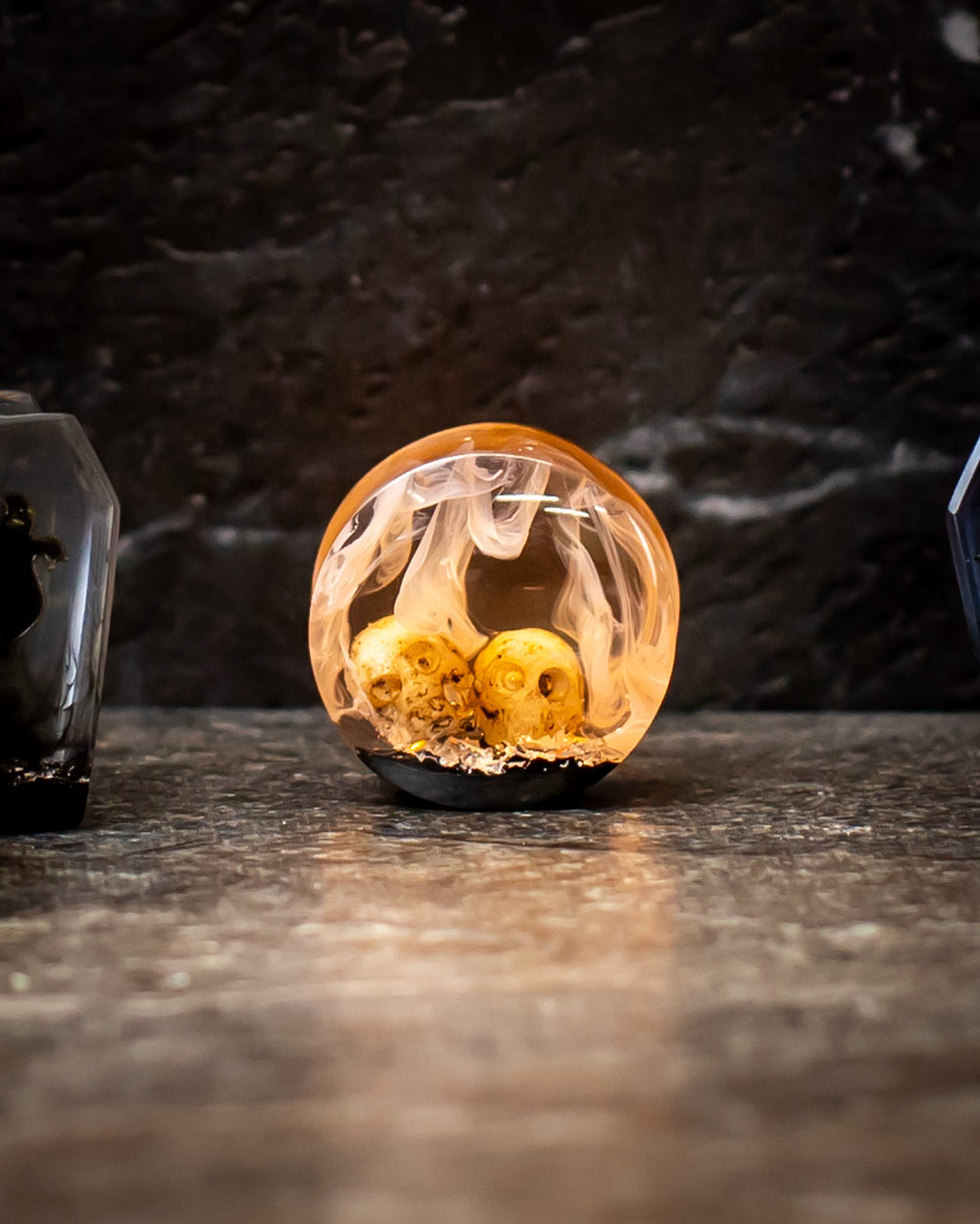 Skull Treasure Epoxy Plug