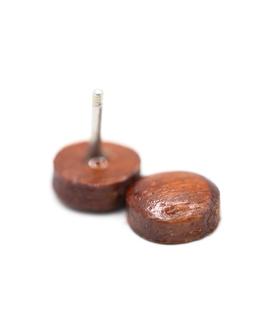 Rose Wood Wooden Fake Plugs