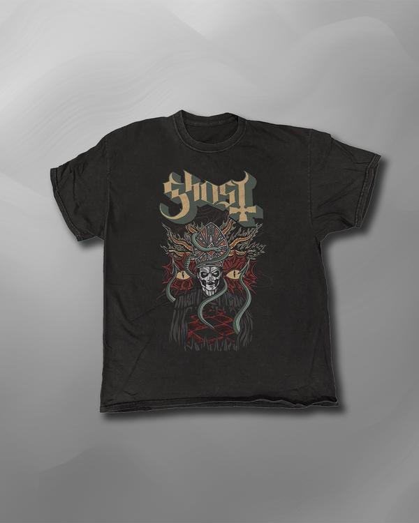 Ghost - Devil Snake Vintage Wash T-Shirt